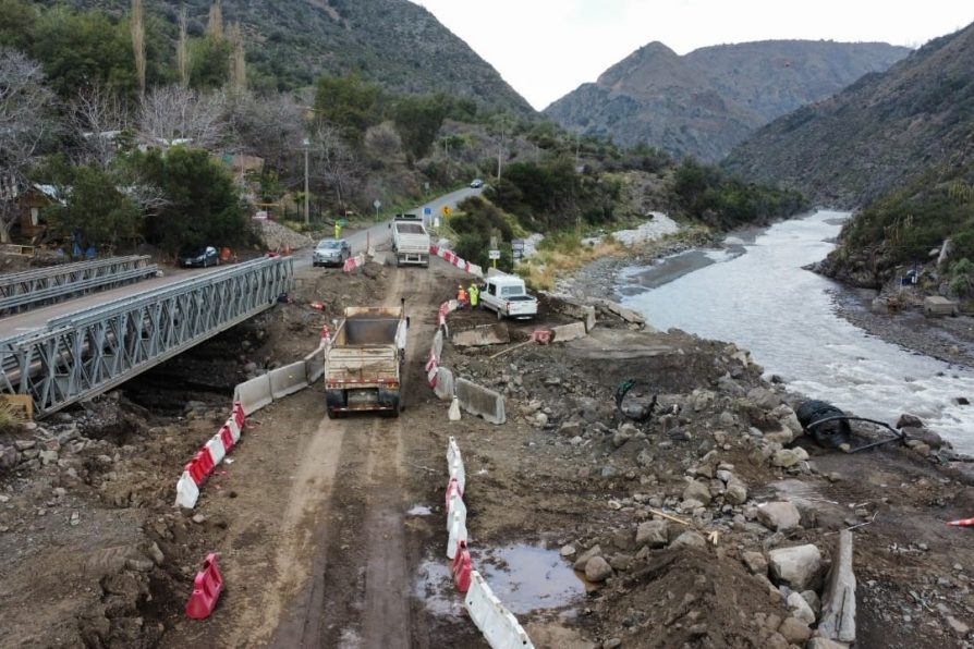 SAN JOSÉ DE MAIPO: YA ESTÁ HABILITADO BYPASS EN ESTERO SAN ALFONSO