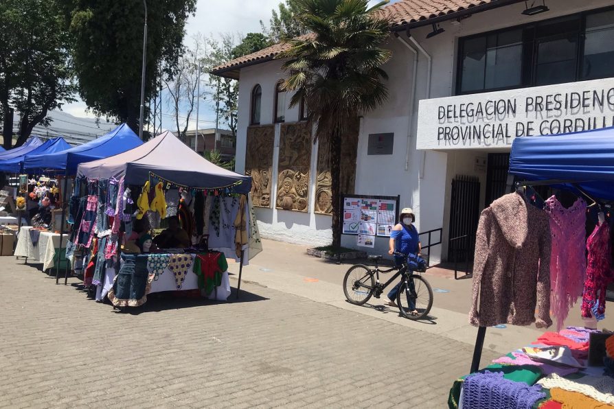 FRONTIS DELEGACIÓN: FERIA DE EMPRENDEDORES DE LA PROVINCIA CORDILLERA