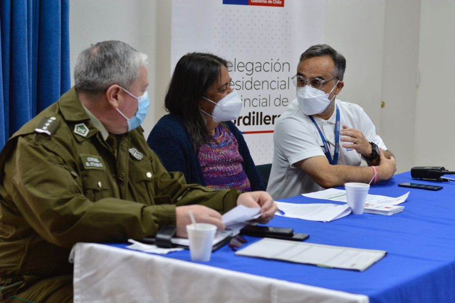 DELEGADA PRESIDENCIAL DE CORDILLERA, MARCELA MELLA ORTIZ, HACE UN LLAMADO A EVITAR SITUACIONES DE RIESGO POR INTENSAS PRECIPITACIONES PRONOSTICADAS PARA ESTA JORNADA