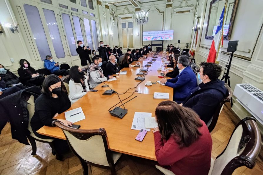 DELEGADA PROVINCIAL PARTICIPÓ EN GABINETE REGIONAL METROPOLITANO