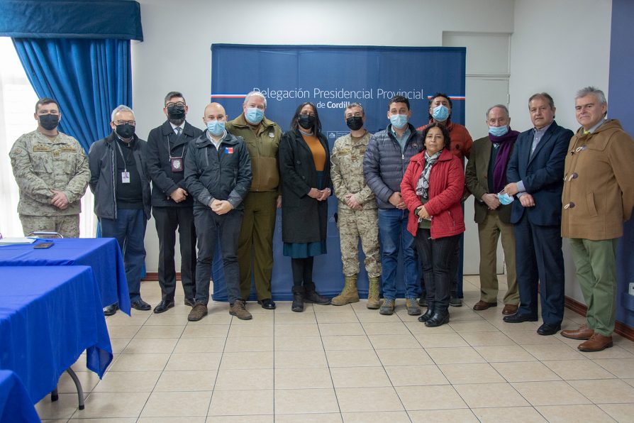 REUNIÓN DE COORDINACIÓN DE ELECCIONES SE REALIZÓ EN DELEGACIÓN CORDILLERA