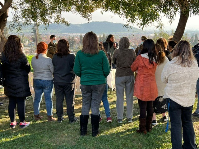 MÁS SEGURIDAD: DELEGADA COORDINA JUNTO A MUNICIPALIDAD DE PUENTE ALTO Y CARABINEROS ACCIONES EN SECTOR PARQUE PASO ALTO