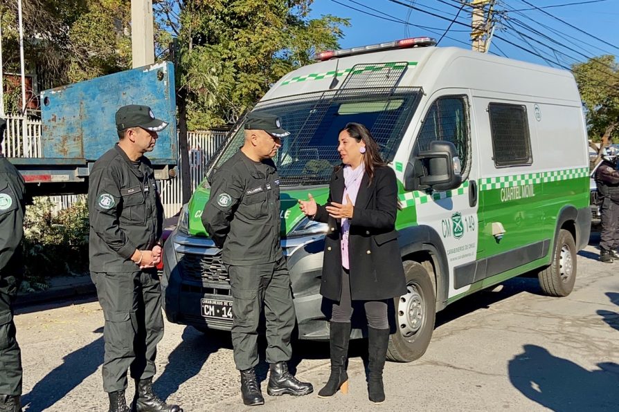 Delegación Cordillera encabeza masivo operativo de seguridad en el exterior de la cárcel de Puente Alto