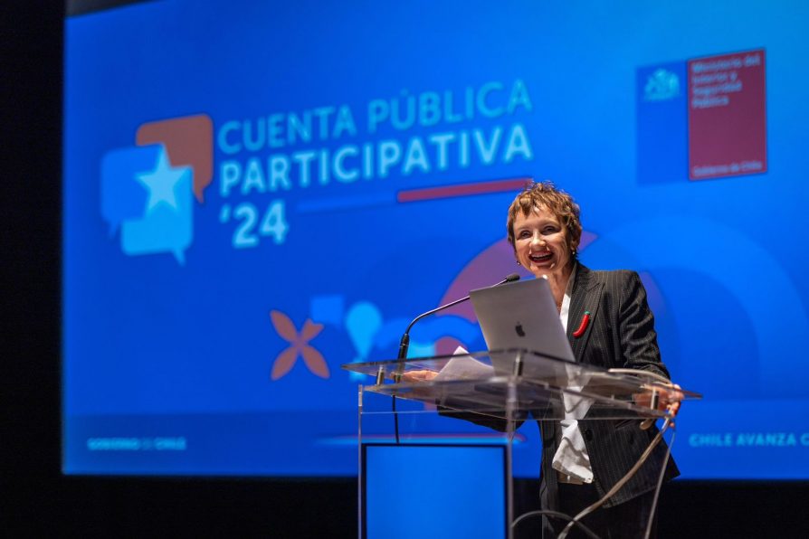 Ministra Tohá destacó avances concretos en la Cuenta Pública Participativa del Ministerio del Interior y Seguridad Pública 2024