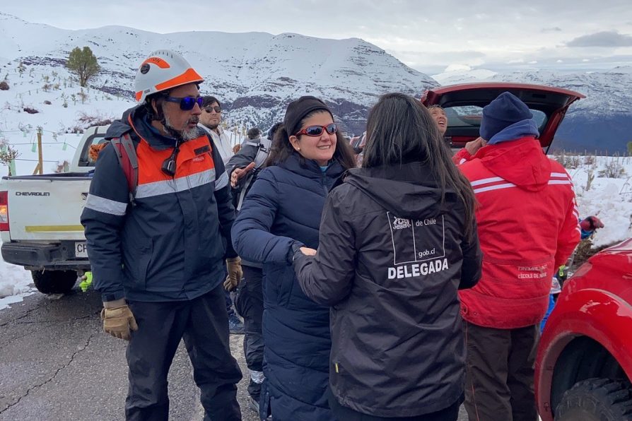 Realizan rescate de turistas atrapados en sector Lagunillas