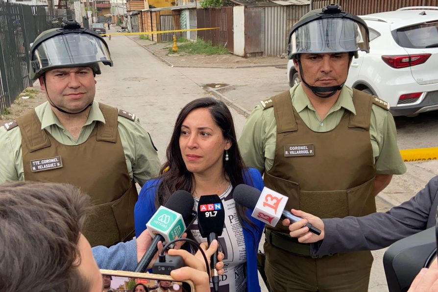 Delegada entrega detalles de homicidio registrado en Puente Alto