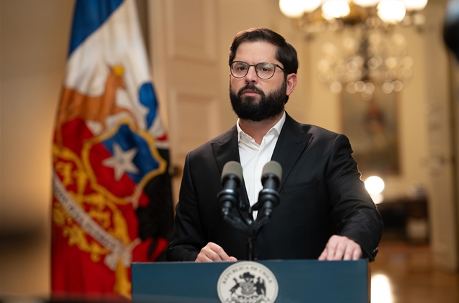 Presidente de la República Gabriel Boric Font realiza Cadena Nacional por presentación de Ley de Presupuesto 2025