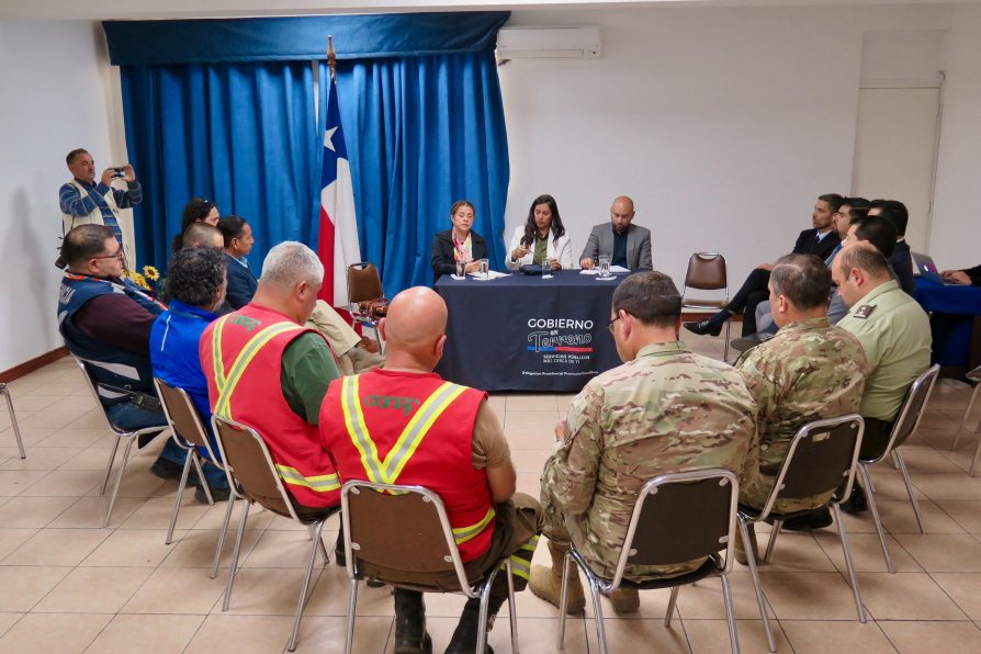 Reunión de coordinación interinstitucional por temporada alta de incendios forestales