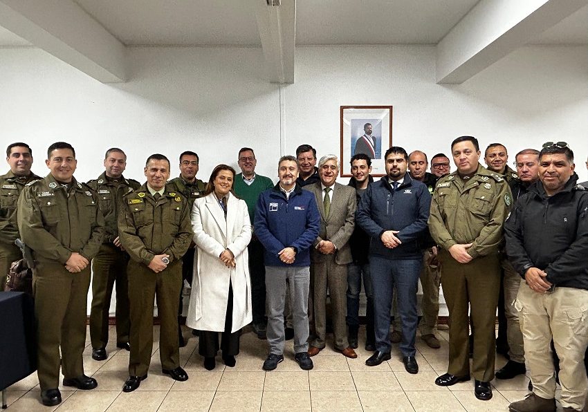 Delegado lidera reunión de Coordinación Interinstitucional en materia de orden público.