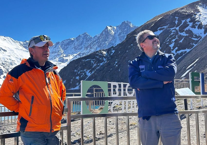 Delegado Presidencial Provincial de Cordillera encabezó apertura oficial del acceso vehicular al Embalse El Yeso