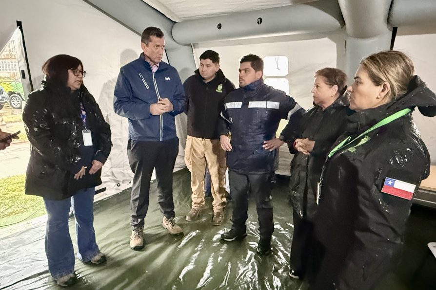 Delegación Presidencial Provincial informa despliegue preventivo de CGE para enfrentar contingencias por sistema frontal